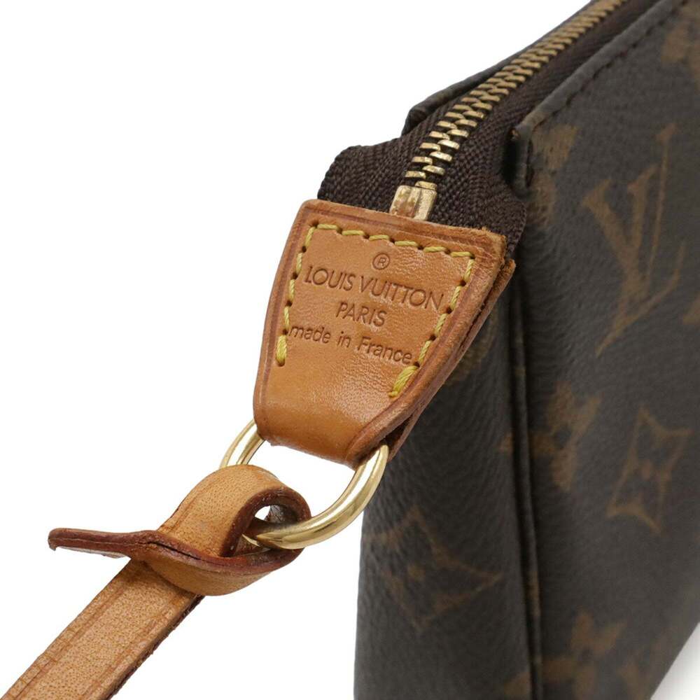 LOUIS VUITTON Brown Monogram Pochette Mini Bag - Picture 7 of 9